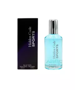 Fine Perfumery Hidden Code Sports Eau de Toilette Für Männer, 100 ml
