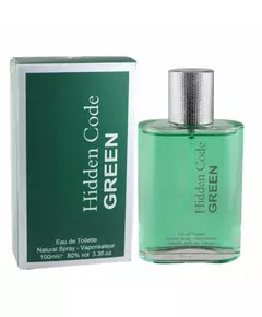 Fine Perfumery Hidden Code Green Eau de Toilette Für Männer, 100 ml