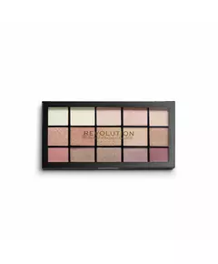 Makeup Revolution Reloaded Palette Lidschattenpalette Neu geladenes Symbol 15 Schattierungen, 16,5 g
