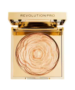 Revolution Pro Pro Lustre Erleuchtend Rouge-Highlighter Kompakt Goldene Rose 1 Schattierung, 9 g