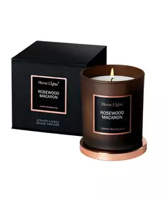 Home Lights Rosewood & Macaron Duftkerze, 215 g
