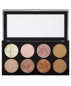 Makeup Revolution Ultra Blush Palette de blush Sucre doré, 12,8 g