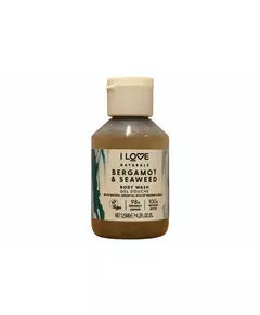 I Love Naturals Collection Bergamote & Algues Hydratant Gel douche Pour tous types de peau, 125 ml
