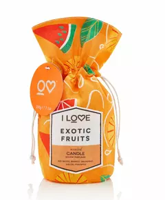 I Love Exotic Fruits Mango Grapefruit Mango Ananas Duftkerze, 160 g