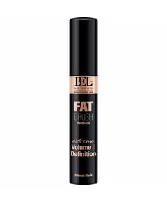 Bel London Fat Brush Volumenverstärkend Wimperntusche Intensives Schwarz, 13,5 ml