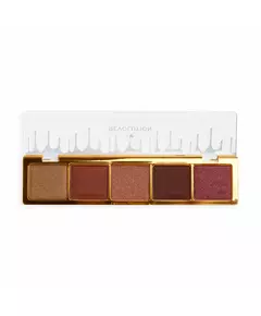 I Heart Revolution Mini Chocolate Lidschattenpalette Vollmilchschokoladenganache 5 Schattierungen, 5,5 g