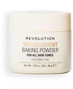 Makeup Revolution Baking Powder Loses Fixierpuder Durchscheinend, 30 g