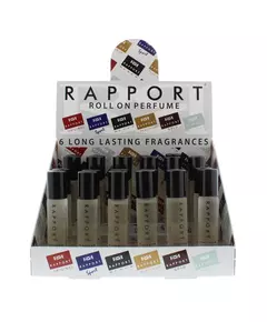 Setzen Eden Classic Rapport Silver Eau de Parfum Für Männer 24 stk, 24 × 10 ml