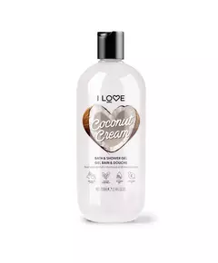 I Love Coconut & Cream Hydratisierend Duschgel Für alle Hauttypen, 750 ml
