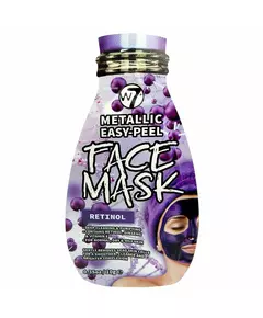 W7 Metallic Easy-Peel Retinol Peel-Off-Maske Gesicht, 10 g