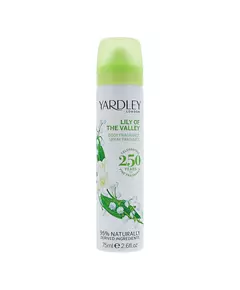 Yardley Lily Of The Valley Spray parfumé Pour les femmes, 75 ml