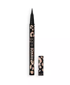 Flüssiger Eyeliner Makeup Revolution Fierce Eyeliner Black, 0,5 ml