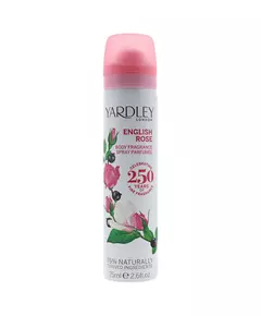 Yardley English Rose Duftspray Für Frauen, 75 ml