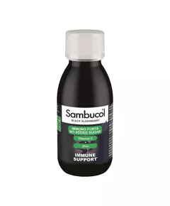 Sambucol Immuno Forte Zuckerfrei schwarze Holunderbeere Vitamin C und Zink Unterstützen Sie das Immunsystem Sirup, 120 ml