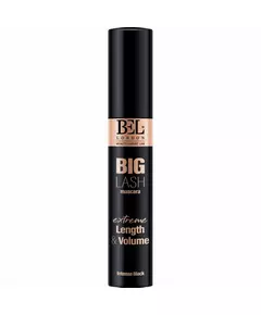 Bel London Big Lash Volumen & Verlängerung Wimperntusche Intensives Schwarz, 13,5 ml