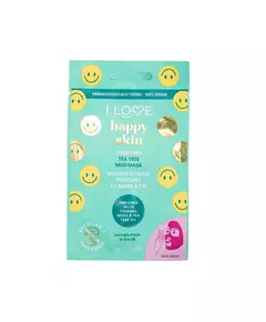 I Love Happy Skin Reinigung Gesichtsmaske Für das Gesicht, 10 ml