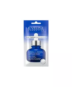 Eveline Cosmetics Therapy Professional Hyaluronsäure Intensive Hydratation Crememaske Für das Gesicht, 8 ml