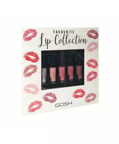 Setzen Gosh Favorite Lip Collection Flüssiger Lippenstift 5 stk, 5 Stück