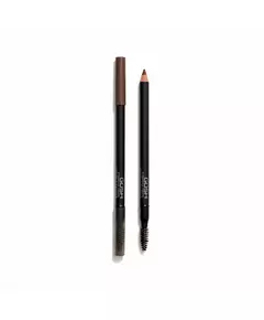 Gosh Gosh Beidseitig Augenbrauencreme-Stift & Bürste 2-in-1 4 Mahagoni, 1,2 g