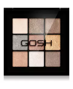 Gosh Eyedentity Lidschattenpalette 003 Sei glücklich 9 Schattierungen, 8 g