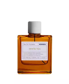 Korres White Tea Eau de Toilette Unisexe, 100 ml