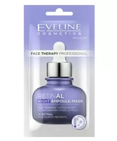 Eveline Cosmetics Therapy Professional Retinal Heben Nacht-Schlafmaske, 8 ml
