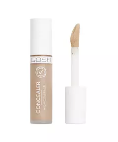 Gosh Gosh Hohe Abdeckung Flüssig-Concealer 004 Natürlich, 5,5 ml