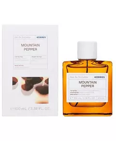 Korres Mountain Pepper Eau de Toilette Unisexe, 50 ml