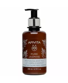 Apivita Pure Jasmine Hydratant Quotidien Lait corporel, 200 ml