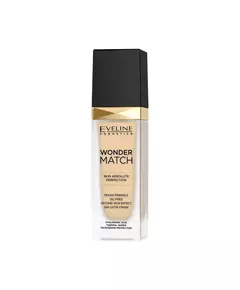 Eveline Cosmetics Wonder Match Skin Absolute Perfection Hydratant Fond de teint liquide 05 Porcelaine claire, 30 ml