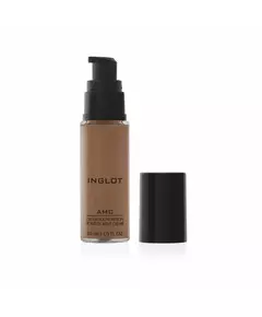 Inglot AMC Natürliches Leuchten Creme-Grundierung NF MW107, 30 ml