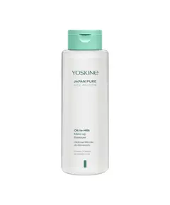 Yoskine Japan Pure Reisinfusion Feuchtigkeitsspendend Make-up-Entferner Milch, 400 ml