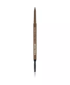 Gosh Ultra Thin Augenbrauencreme-Stift & Bürste 2-in-1 002 Graubraun, 0,1 g