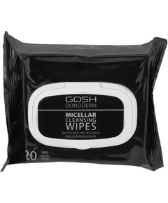 Gosh Donoderm Make-up-Entferner-Tücher 20 stk, 20 Stück