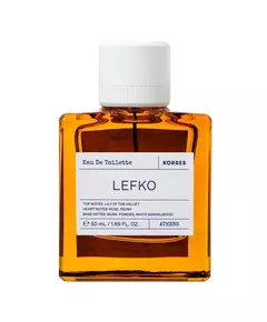 Unisex Eau de Cologne Korres Lefko, 50 ml