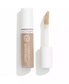Gosh Gosh Vegan Hohe Abdeckung Flüssig-Concealer 005 Rehbraun, 6 ml
