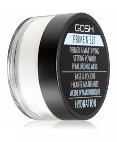 Gosh Prime'N Set Vegan Primer & Setting Powder Loses Fixierpuder 002 Banane, 7 g