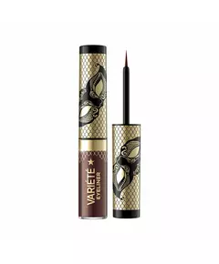 Eveline Cosmetics Variete Sprudelnd Flüssiger Eyeliner 02 Shiny Brown, 4 ml