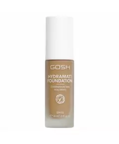 Gosh Hydramatt Matt Flüssige Grundierung 014Y Dunkel SPF15, 30 ml