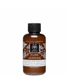 Apivita Pure Jasmine Gel douche, 75 ml