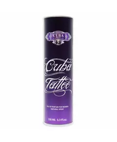 Cuba Tattoo Eau de Parfum Pour les femmes, 100 ml
