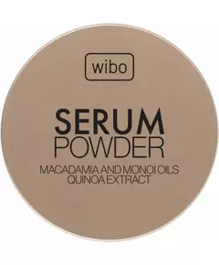 Wibo Serum Powder Macadamia Quinoa Absorbiert Öl Loses Fixierpuder Transparent, 10 g
