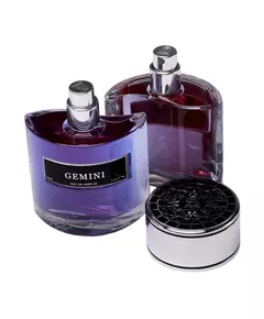 Set Duo Aurora Gemini Noir Eau de Parfum Pour hommes, 2 × 50 ml