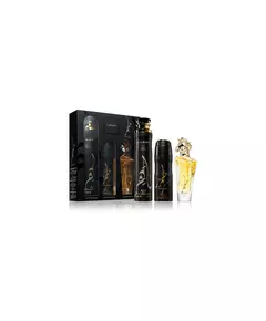Set Lattafa: Maahir Eau De Parfum Unisex 100 ml + Maahir Scented Spray Unisex 200 ml + Maahir Room Spray, 100 ml