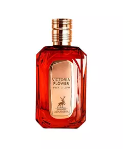 Lattafa Victoria Flower Rosa Lilium Eau de Parfum Für Frauen, 100 ml