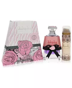 Set Lattafa: Washwasha Eau De Parfum For Women 100 ml + Washwasha Body Spray, 2 Stück