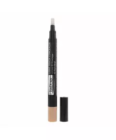 IsaDora Light Touch Mise en évidence Stylo correcteur pour les yeux 82 Pêche beige, 2,2 g