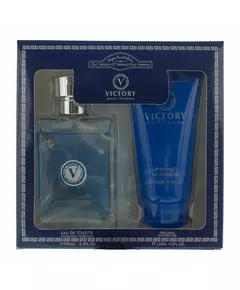 Set Designer French: Victory Eau De Toilette For Men 100 ml + Victory Shower Gel, 100 ml