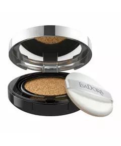 IsaDora Nude Makelloses Finish Kompakt-Foundation 22 Nude Karamell, 15 g
