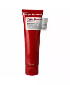 Recipe For Men Facial Cleanser Revitalisierung Reinigungsgel Für das Gesicht, 100 ml